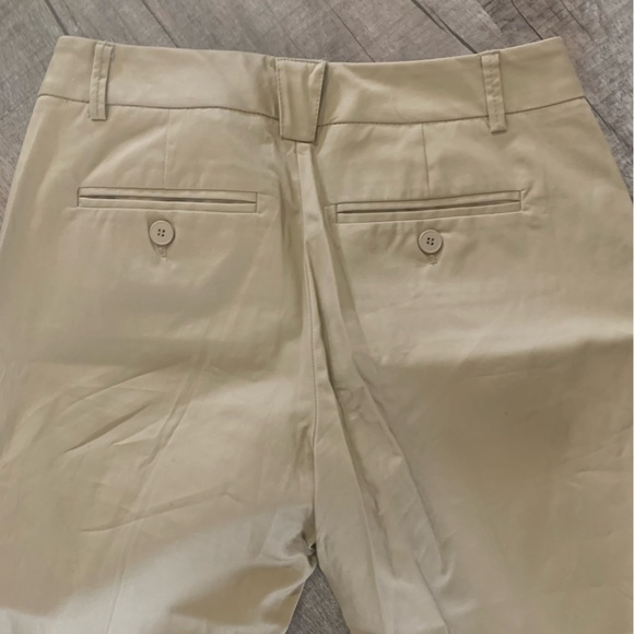 Women’s New York & Company Khaki Stretch Ankle Pants Size 0 NWOT - Picture 8 of 9